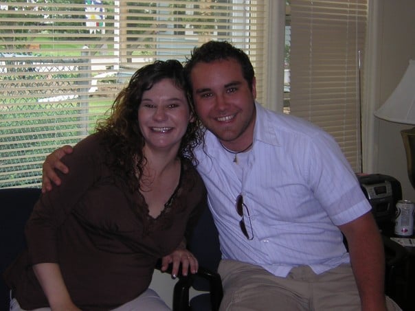 Me and Jenny shortly after she gave birth to the child she was pregnant with during our conversation. (Source: Jonathon M. Seidl)